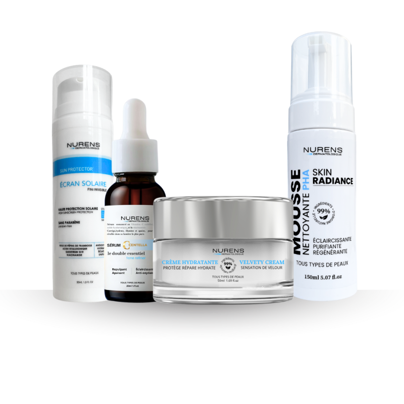 Découvrez nos soins experts pour une peau visiblement plus saine