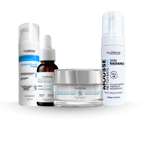 Découvrez nos soins experts pour une peau visiblement plus saine